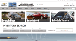 Desktop Screenshot of crossroadschevy.com